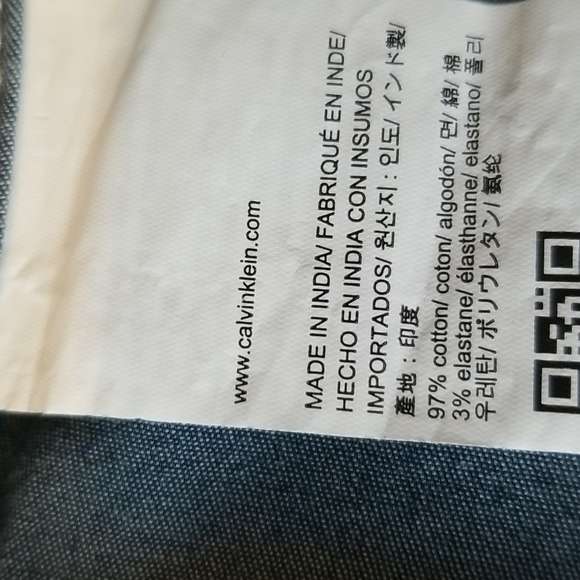 Calvin Klein denim blouse - Picture 14 of 15